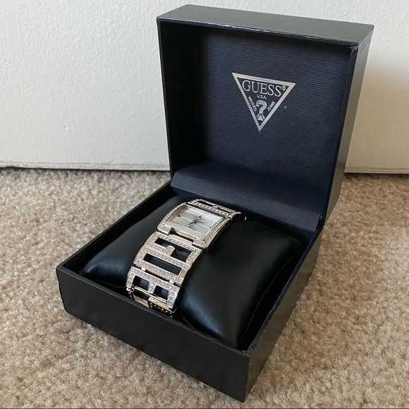 RARE ✨ GUESS Y2K Glam Watch Bracelet - Picture 4 of 12